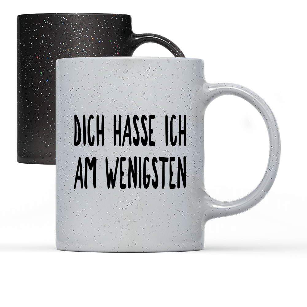 Tasse Magic Dich hasse ich am wenigsten - Schwarzer - Kaffee