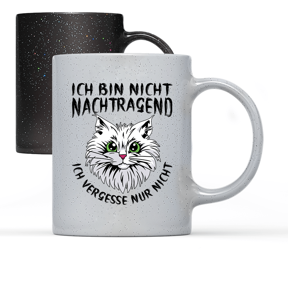 Tasse Magic Ich bin nicht nachtragend - Schwarzer - Kaffee