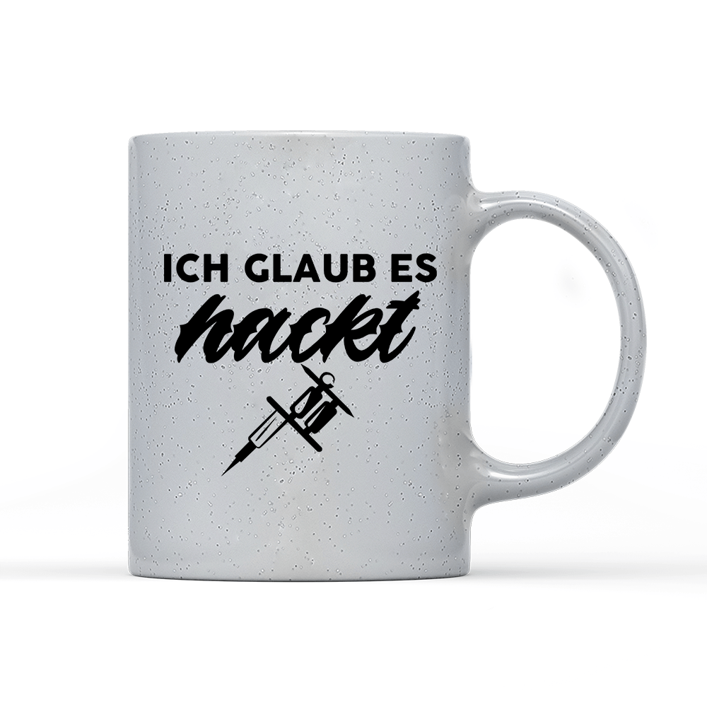 Tasse Magic Ich glaub es hackt - Schwarzer - Kaffee