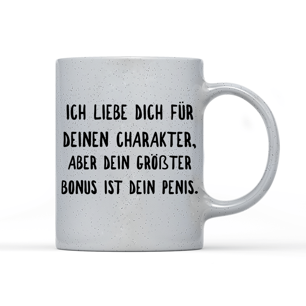 Tasse Magic Ich liebe deinen Charakter - Schwarzer - Kaffee