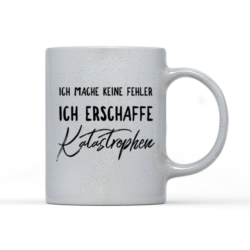 Tasse Magic Ich mache keine Fehler - Schwarzer - Kaffee