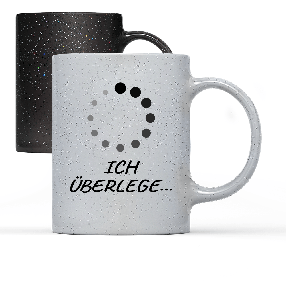 Tasse Magic Ich überlege - Schwarzer - Kaffee