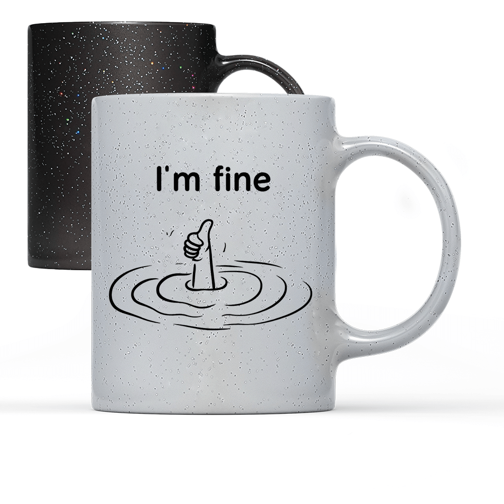 Tasse Magic Im fine - Schwarzer - Kaffee