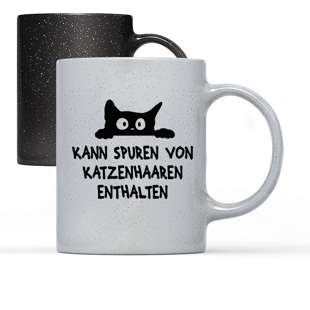 Tasse Magic Kann spuren von Katzenhaaren enthalten - Schwarzer - Kaffee
