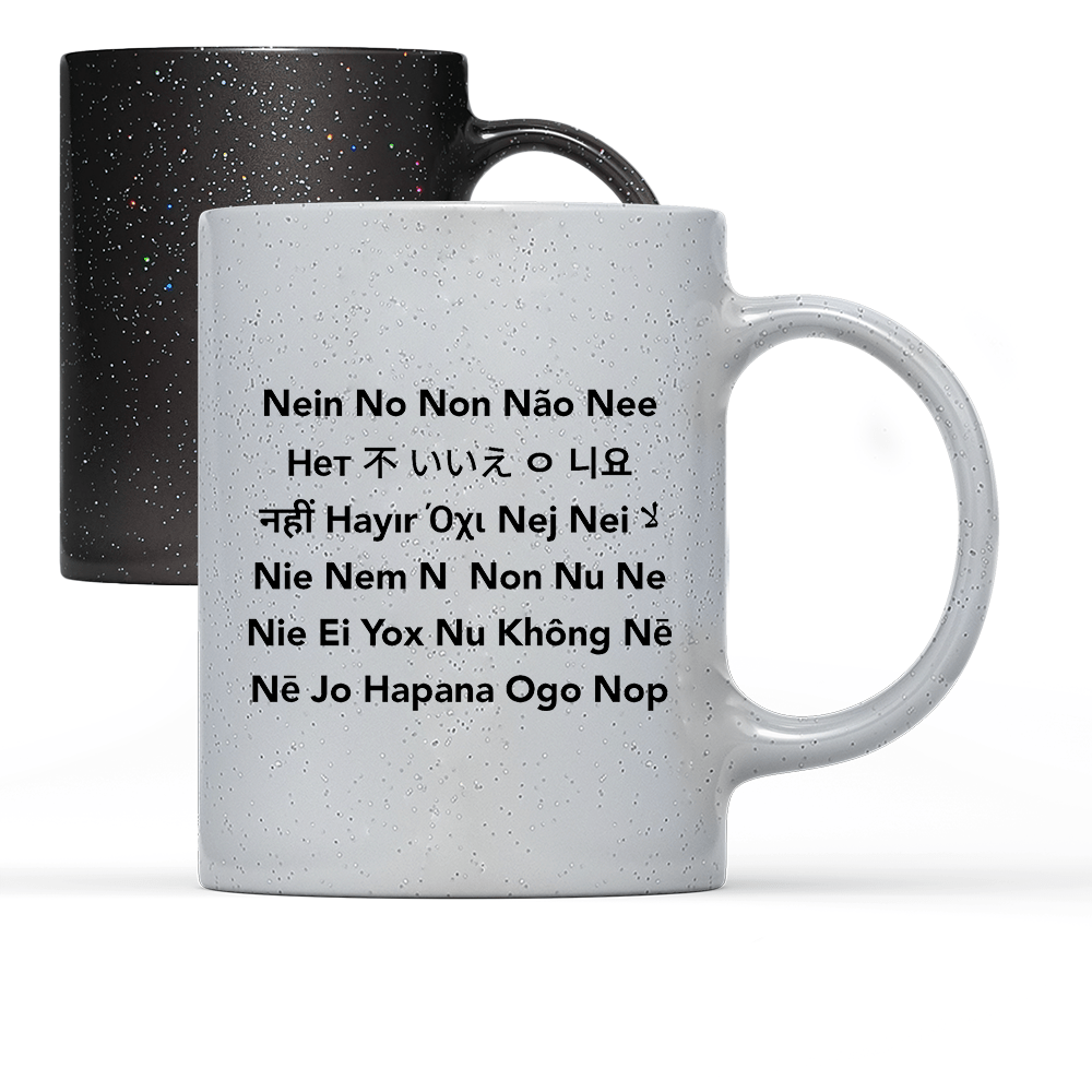 Tasse Magic Nein No - Schwarzer - Kaffee