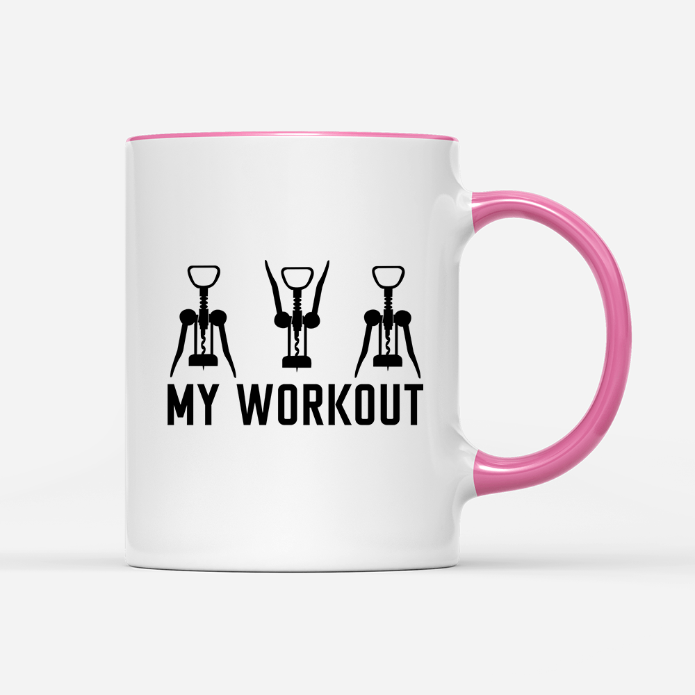 Tasse My Workout - Schwarzer - Kaffee