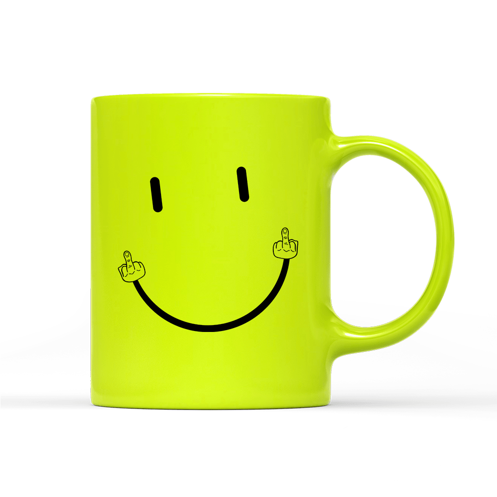 Tasse Neon Smile - Schwarzer - Kaffee
