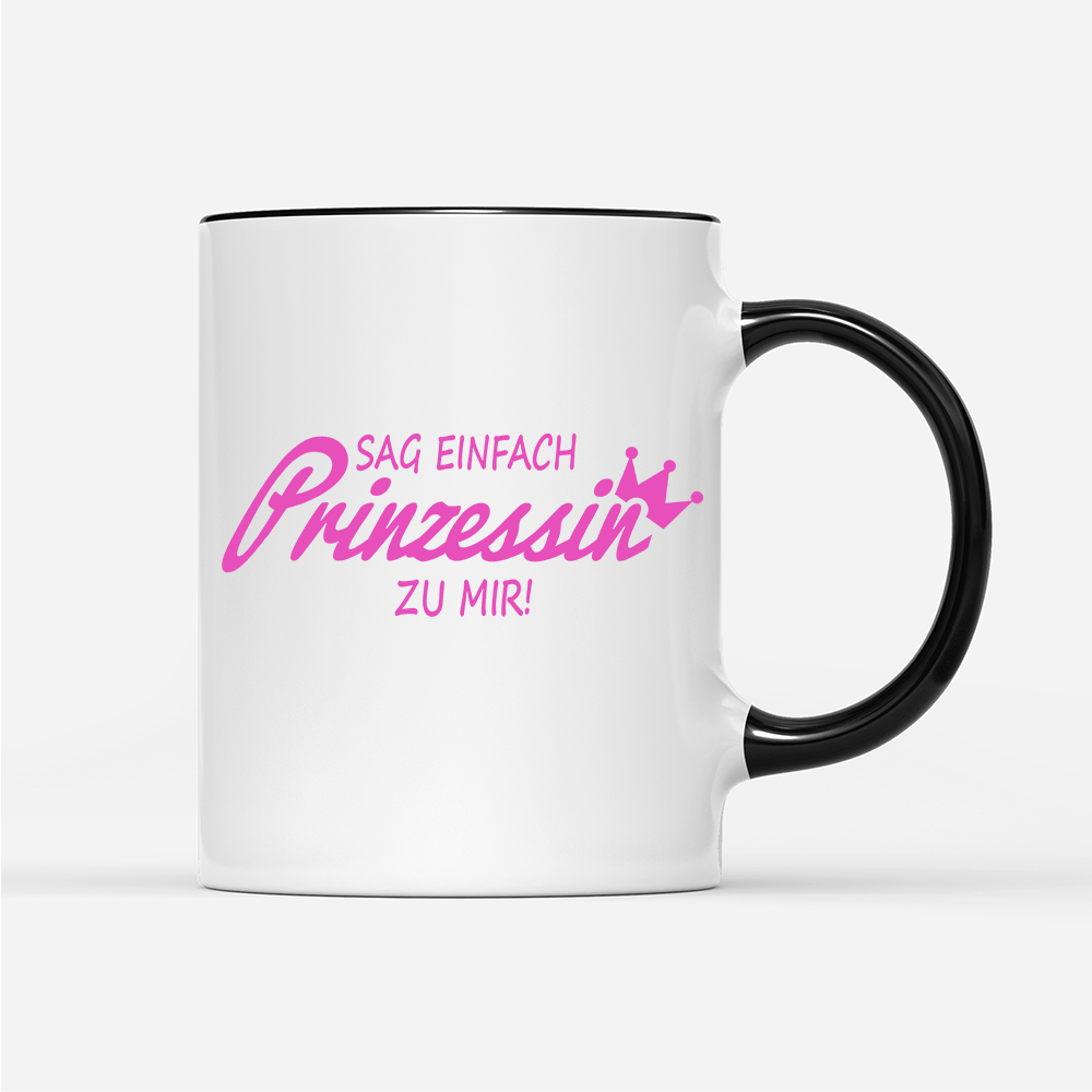 Tasse Prinzessin - Schwarzer - Kaffee