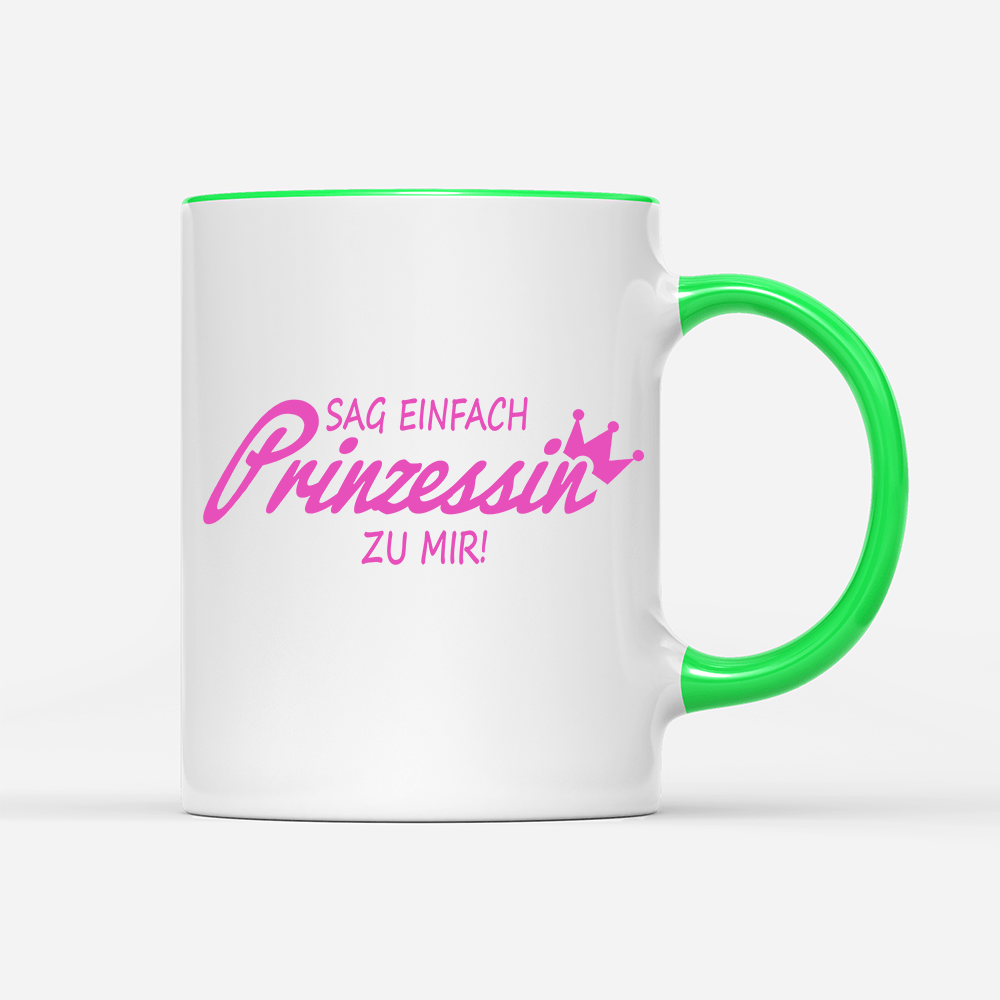 Tasse Prinzessin - Schwarzer - Kaffee