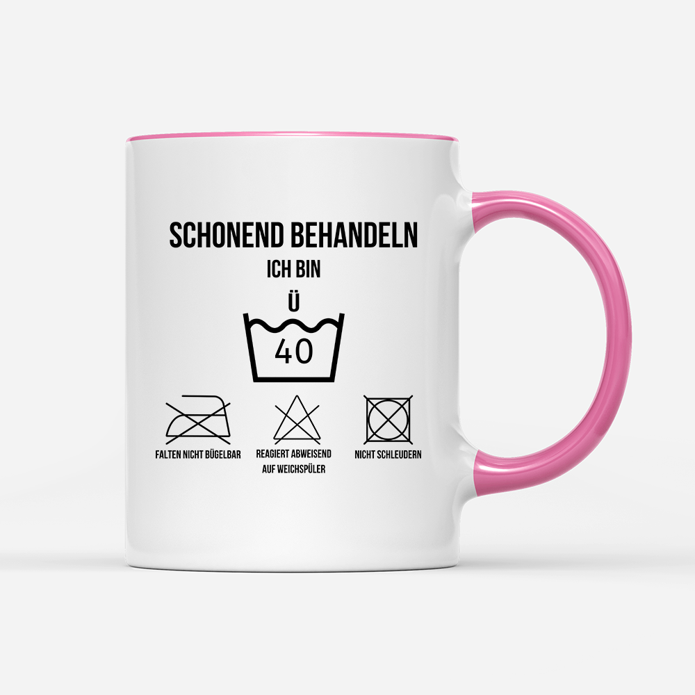 Tasse Schonend behandeln 40 - Schwarzer - Kaffee