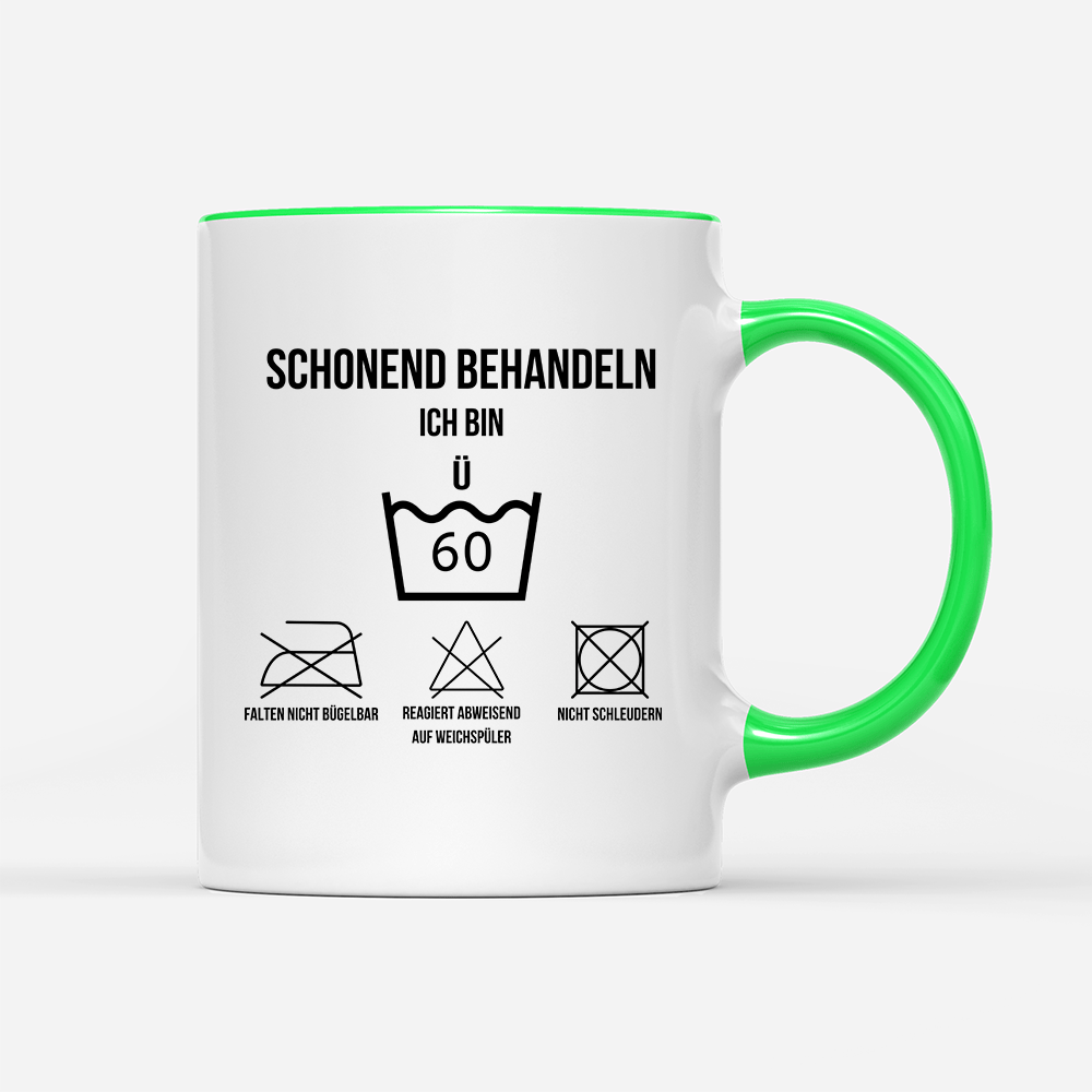 Tasse Schonend behandeln 60 - Schwarzer - Kaffee