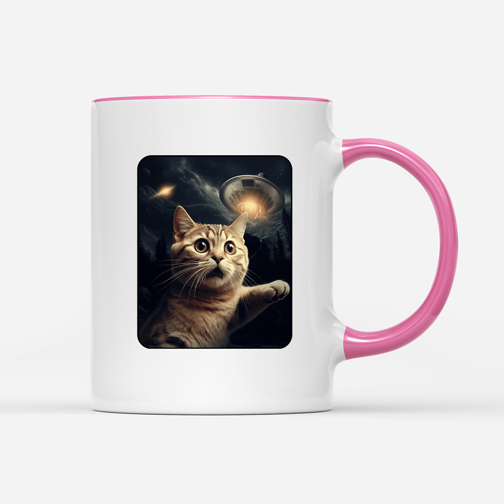 Tasse UFO Cat - Schwarzer - Kaffee