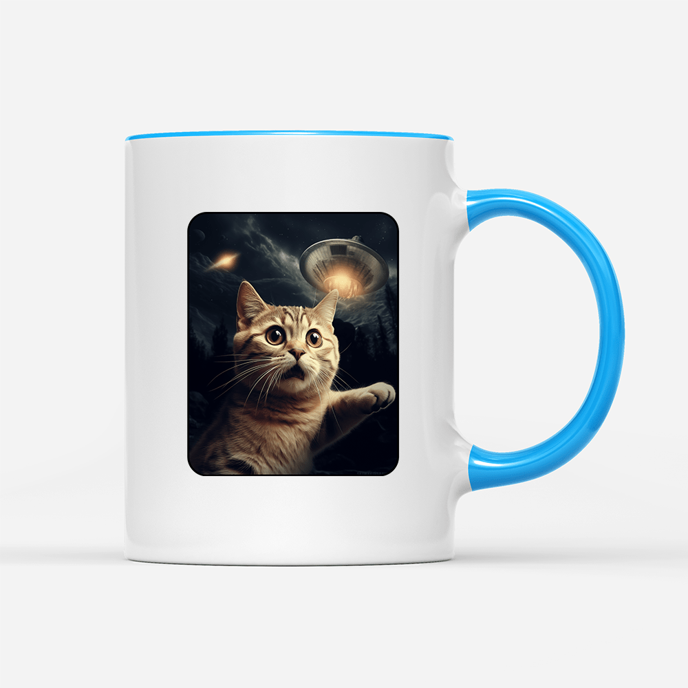 Tasse UFO Cat - Schwarzer - Kaffee