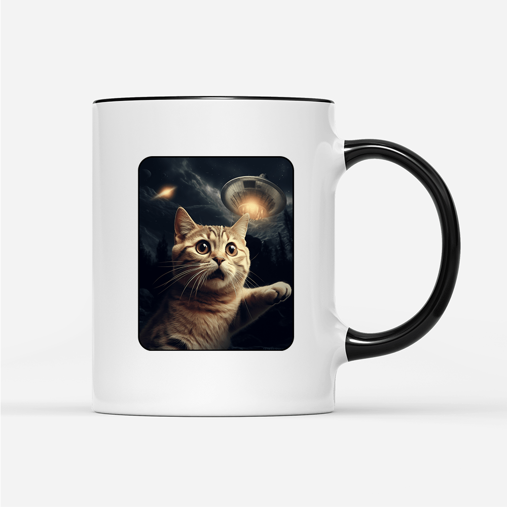 Tasse UFO Cat - Schwarzer - Kaffee
