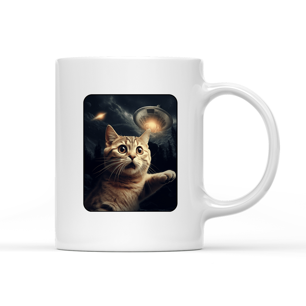 Tasse UFO Cat - Schwarzer - Kaffee