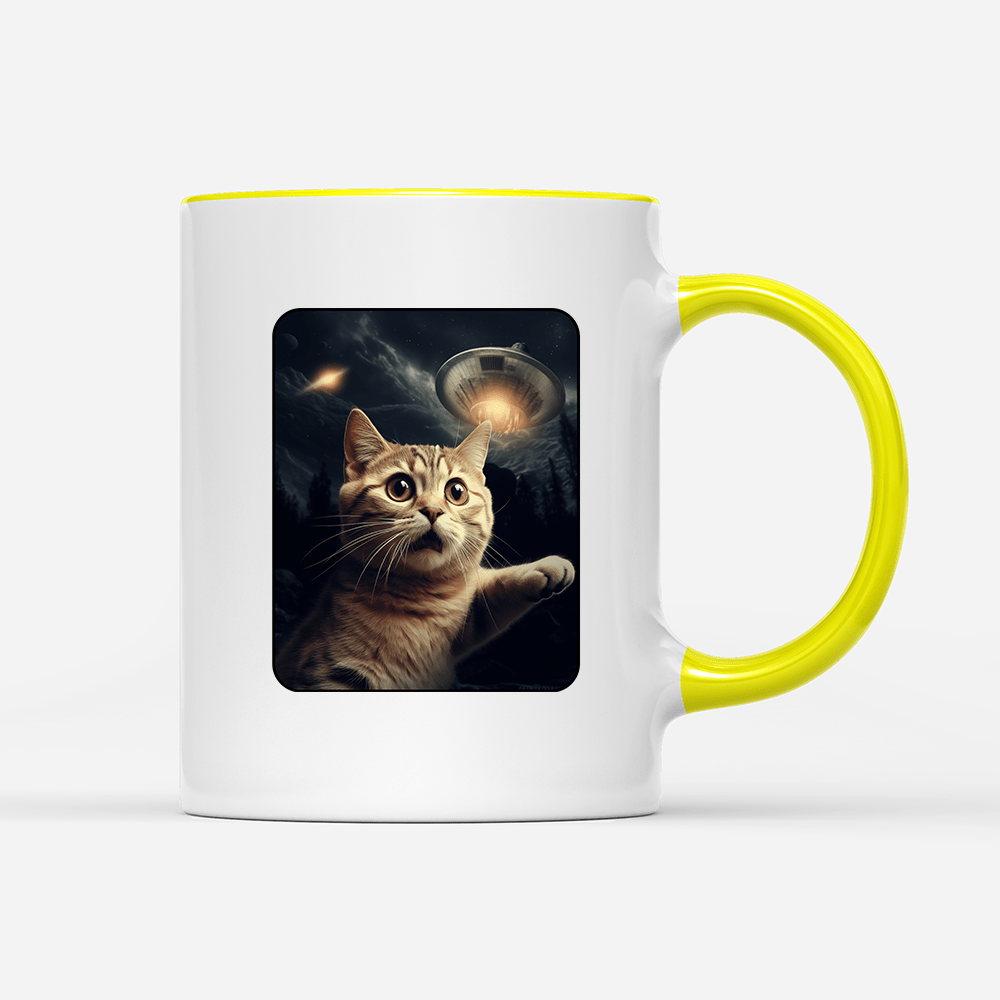 Tasse UFO Cat - Schwarzer - Kaffee