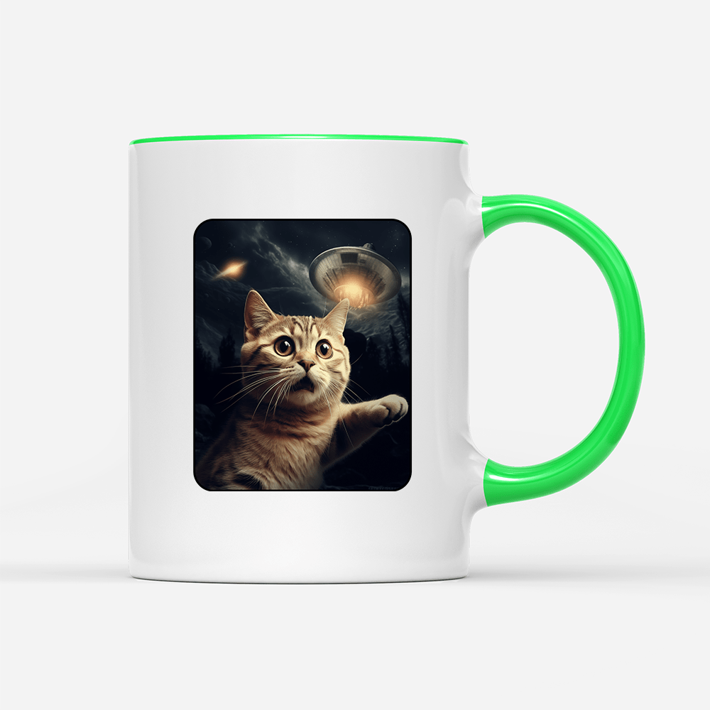 Tasse UFO Cat - Schwarzer - Kaffee