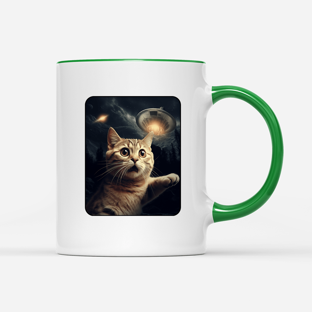 Tasse UFO Cat - Schwarzer - Kaffee