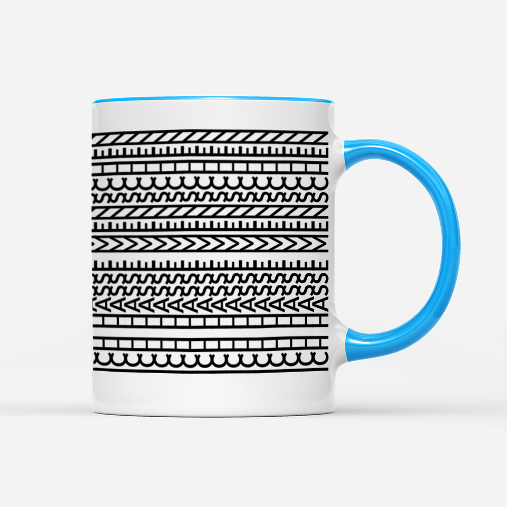 Tasse Undercover Ich hasse Menschen - Schwarzer - Kaffee