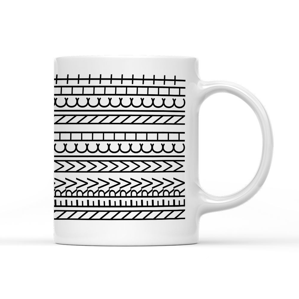 Tasse Undercover Nerv mich nicht - Schwarzer - Kaffee