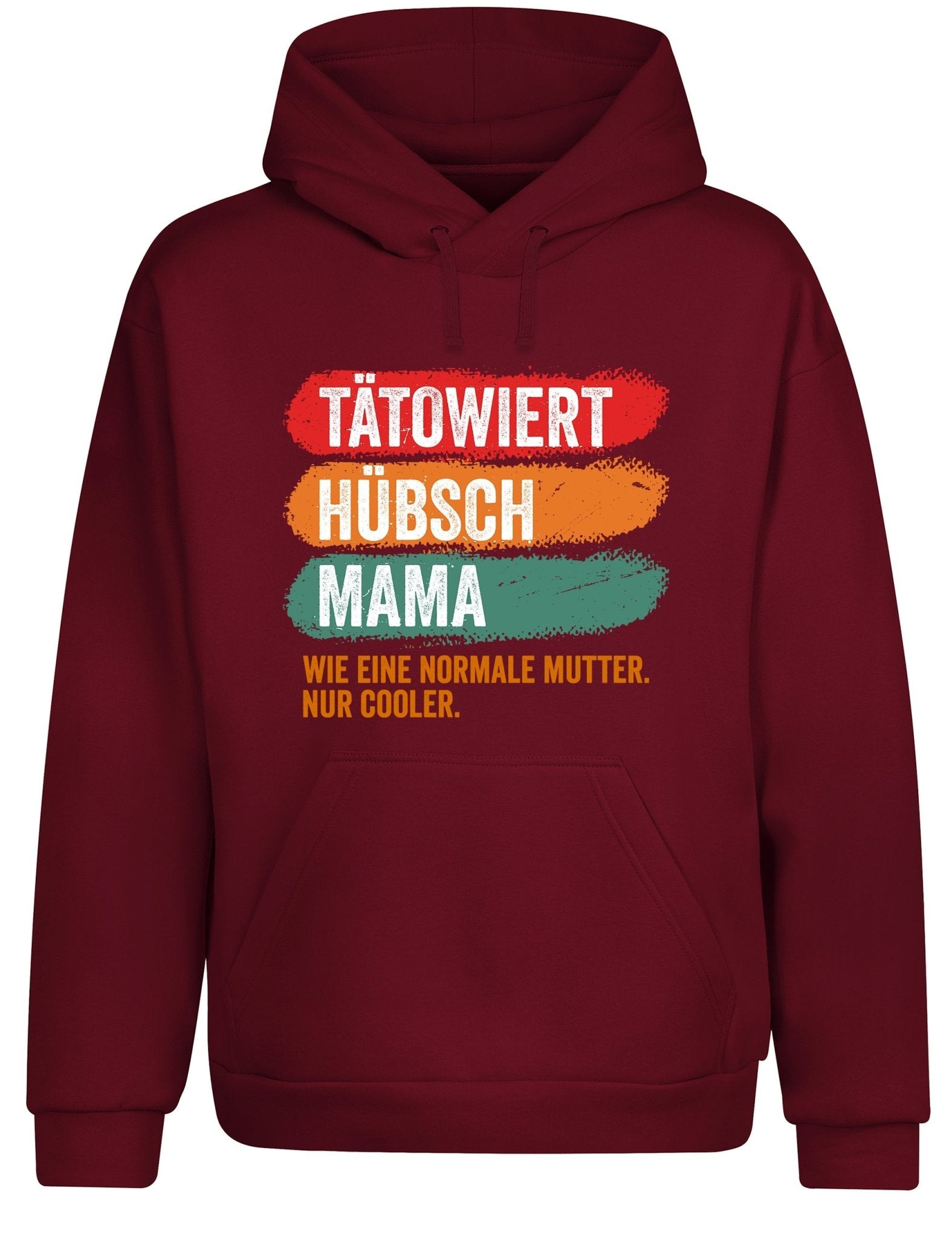 Tätowiert hübsch Mama Hoodie Kapuzenpullover Unisex - tshirtladen - Hoodie