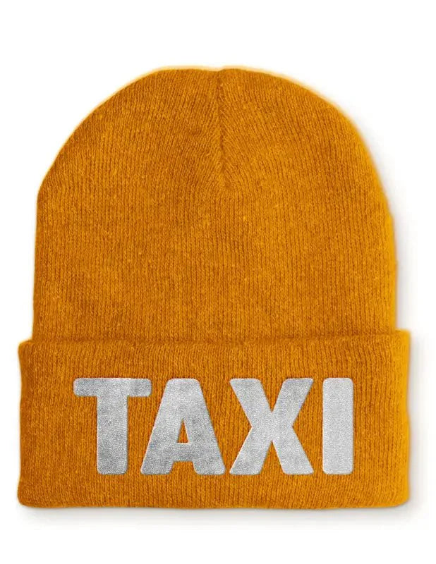 TAXI Statement Beanie Mütze mit Spruch - tshirtladen - Mütze