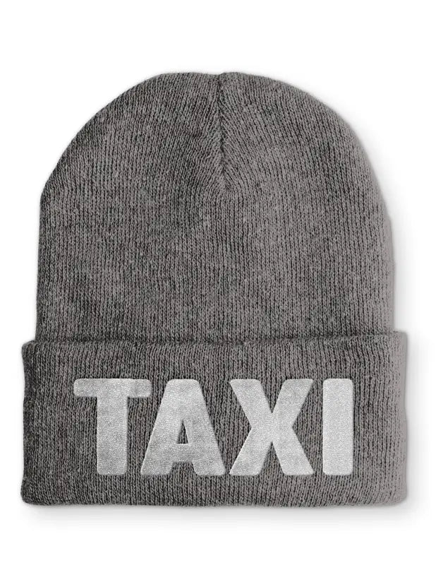 TAXI Statement Beanie Mütze mit Spruch - tshirtladen - Mütze