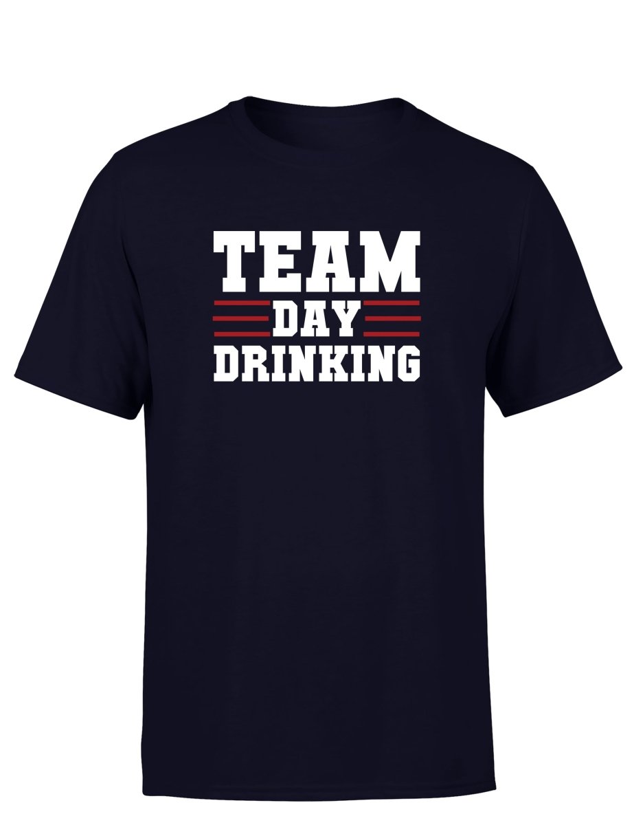 Team Day Drinking V2 Herren T-Shirt - Schwarzer - Kaffee