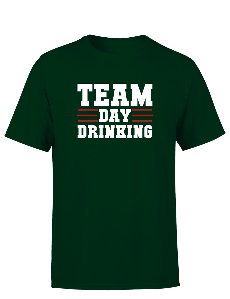 Team Day Drinking V2 Herren T-Shirt - Schwarzer - Kaffee