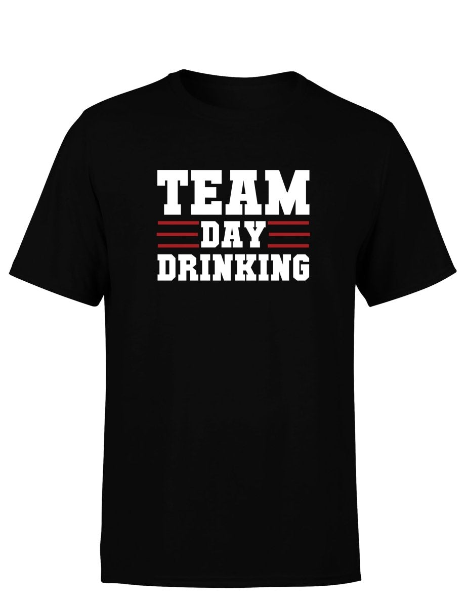 Team Day Drinking V2 Herren T-Shirt - Schwarzer - Kaffee