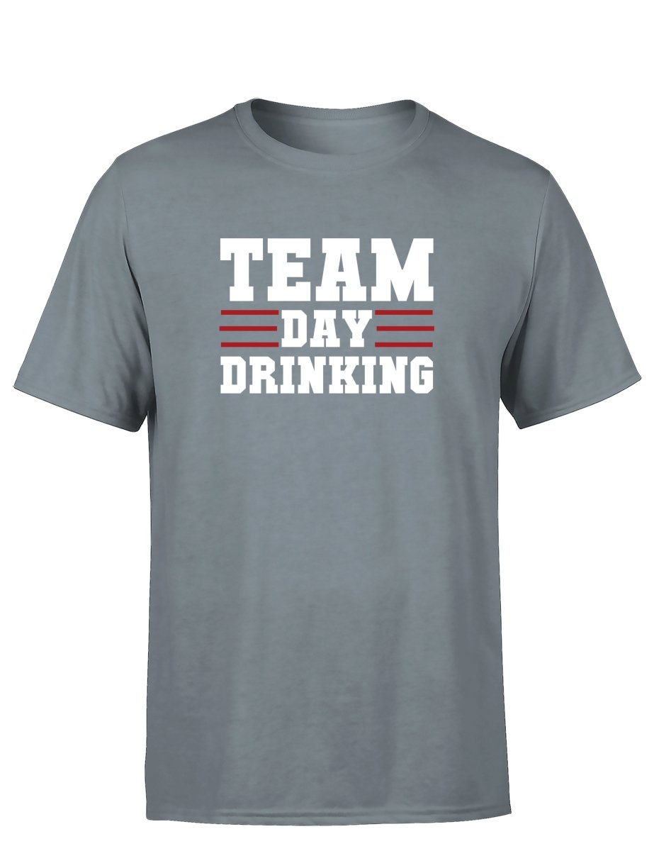 Team Day Drinking V2 Herren T-Shirt - Schwarzer - Kaffee
