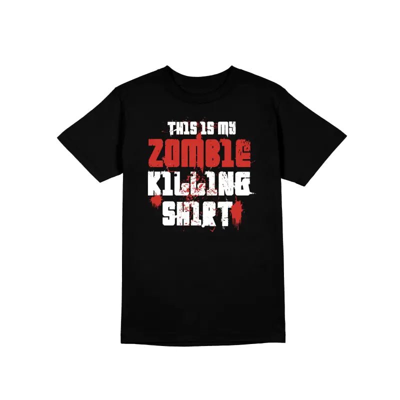 This is my Zombie killing Shirt Statement Herren T-Shirt - Schwarzer - Kaffee