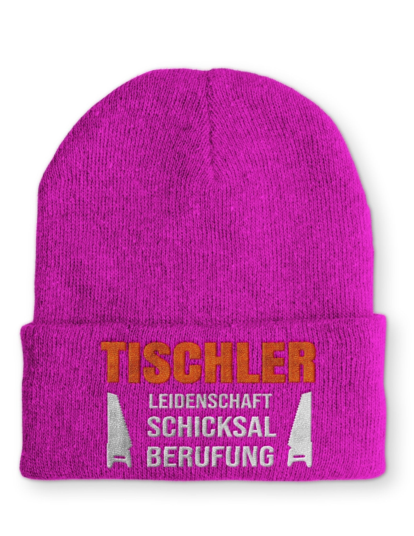 Tischler Leidenschaft Schicksal Berufung Beanie Mütze mit Spruch - tshirtladen - Mütze