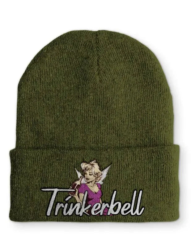 Trinkerbell Statement Beanie Mütze mit Spruch - tshirtladen - Mütze