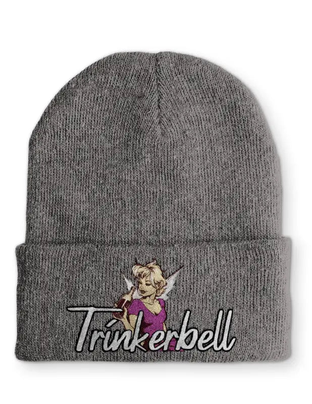 Trinkerbell Statement Beanie Mütze mit Spruch - tshirtladen - Mütze