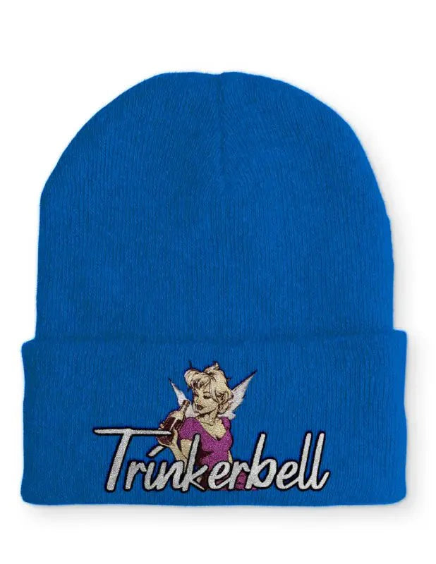 Trinkerbell Statement Beanie Mütze mit Spruch - tshirtladen - Mütze