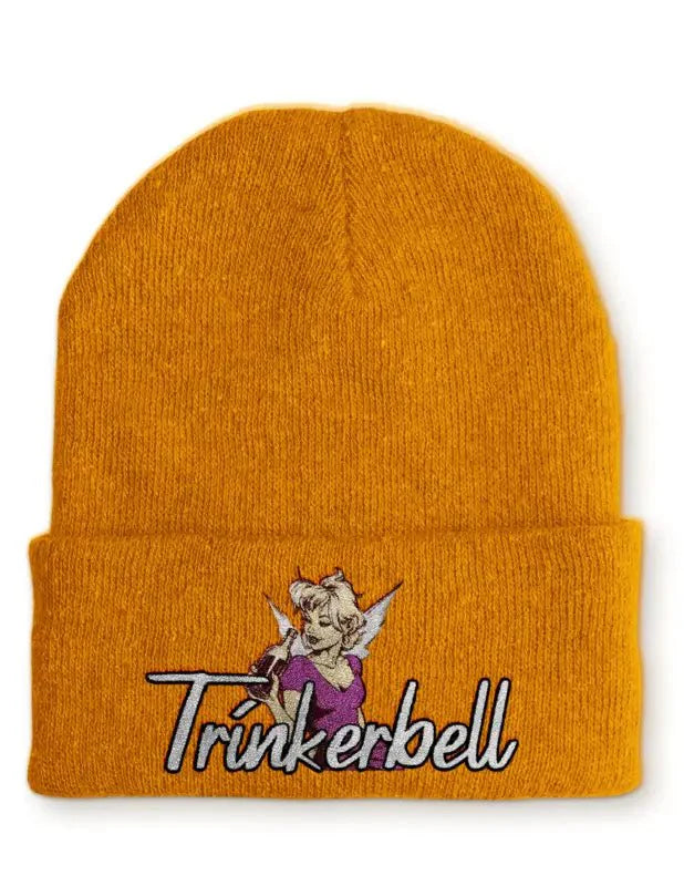 Trinkerbell Statement Beanie Mütze mit Spruch - tshirtladen - Mütze