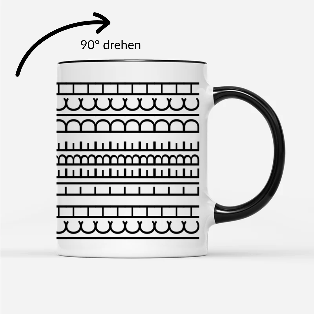 Tasse Undercover Ich liebe Dich