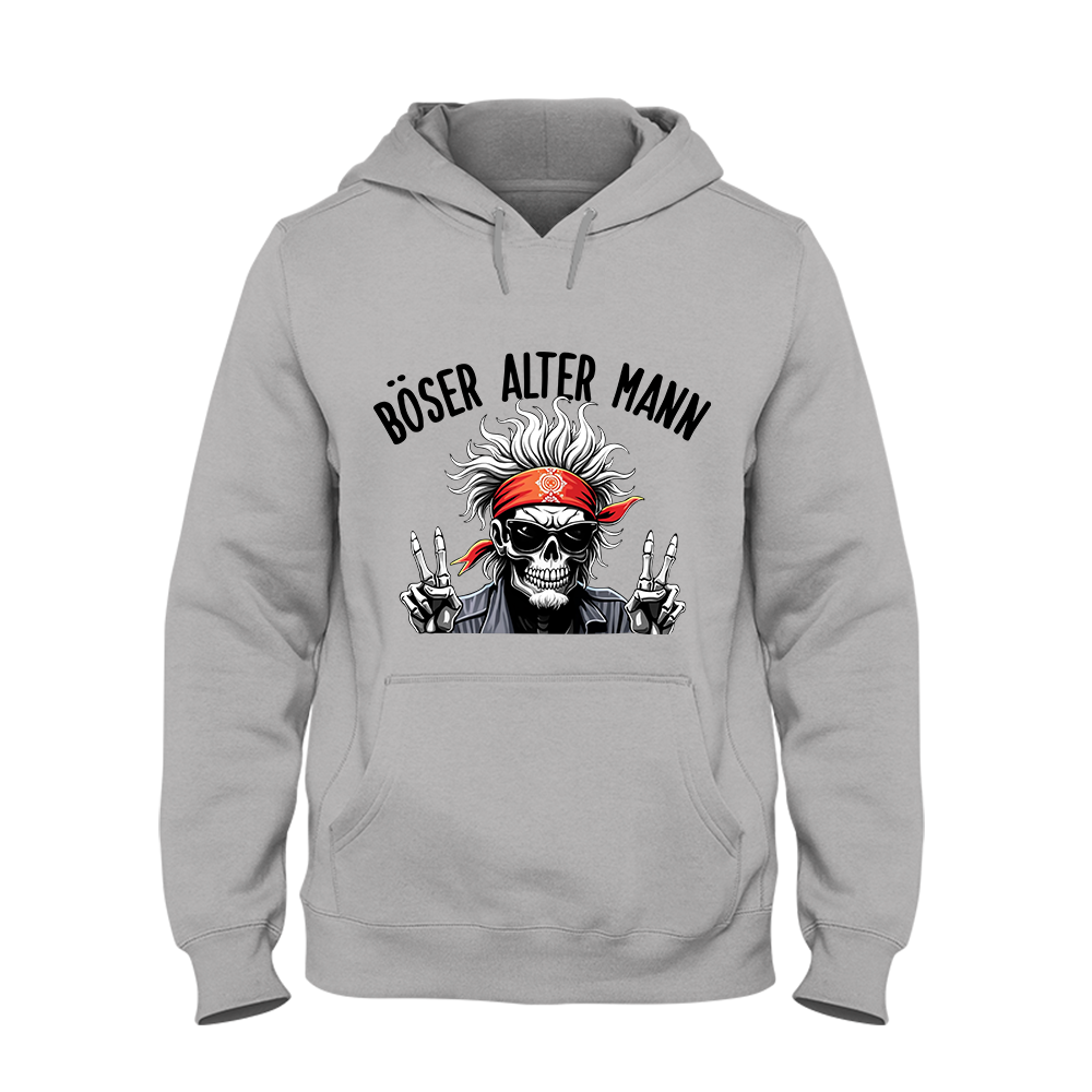 Hoodie Böser alter Mann
