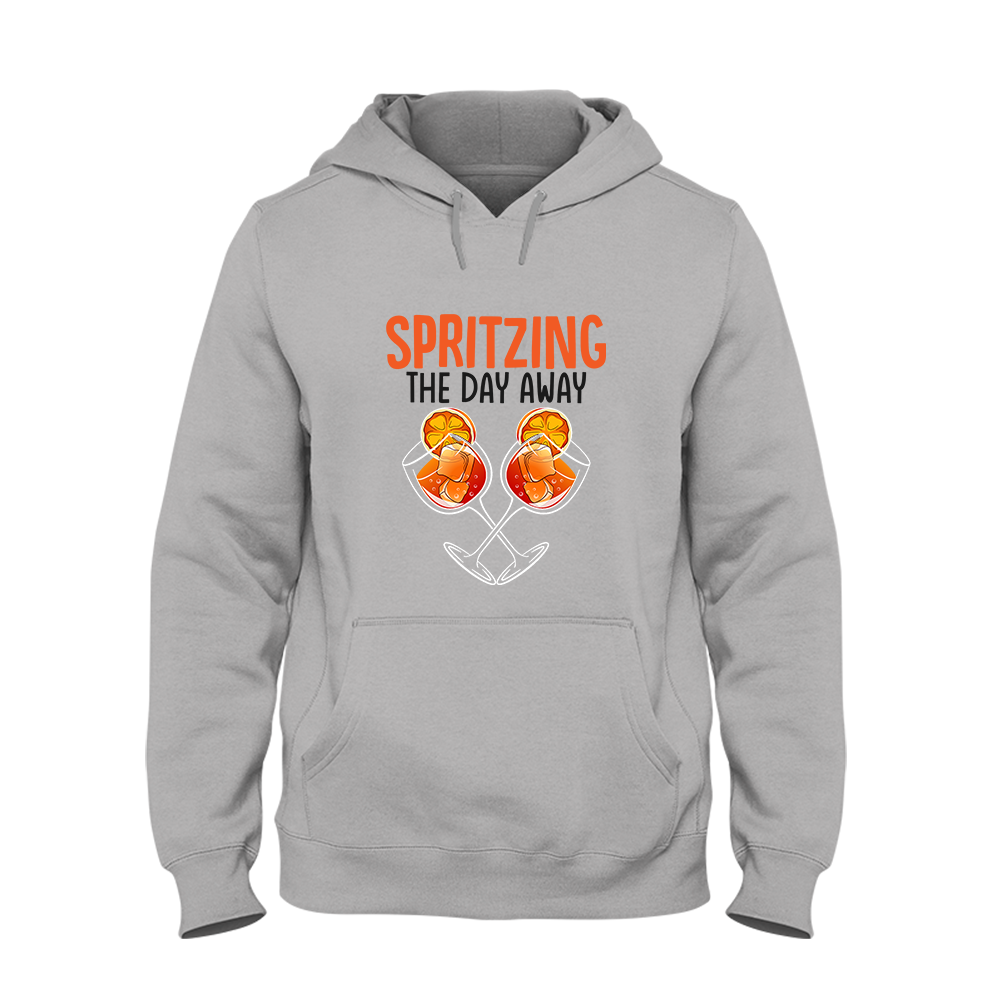 Hoodie Spritzing the day away