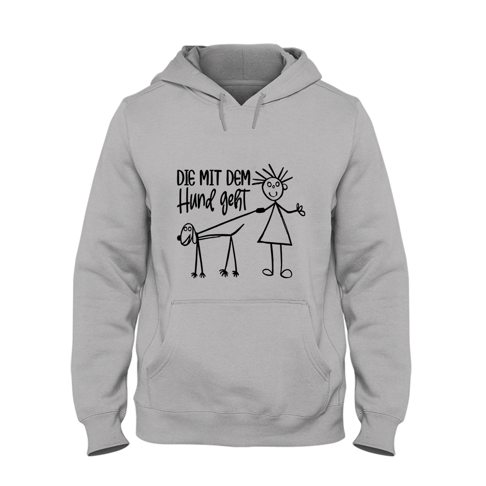 Hoodie Die mit dem Hund geht