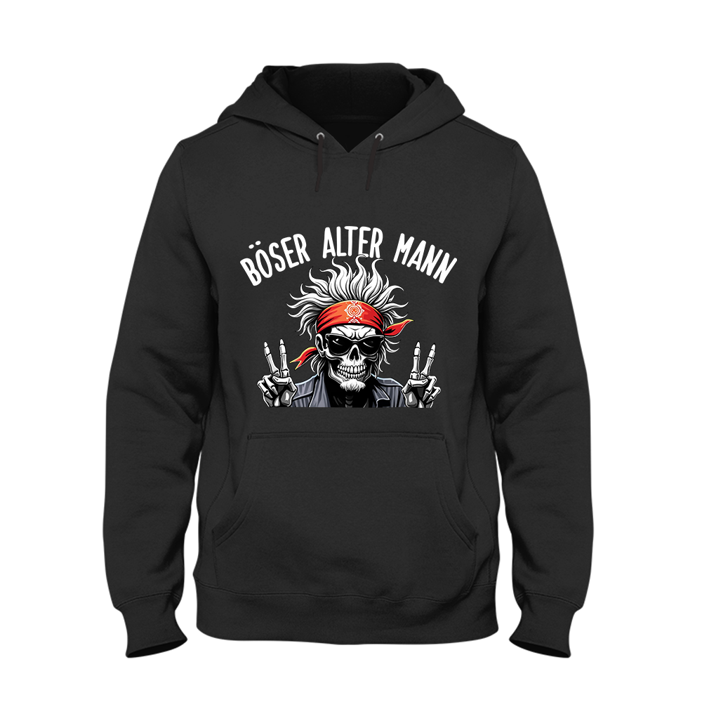 Hoodie Böser alter Mann