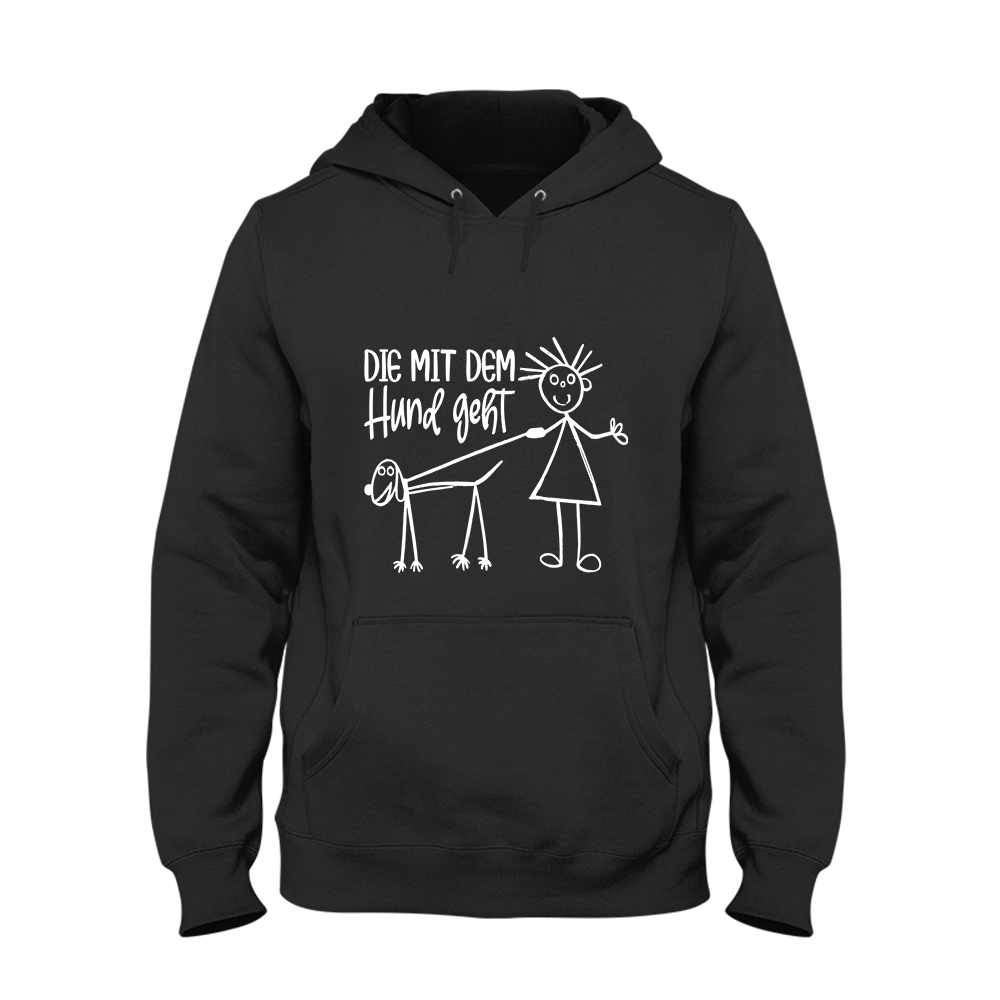 Hoodie Die mit dem Hund geht
