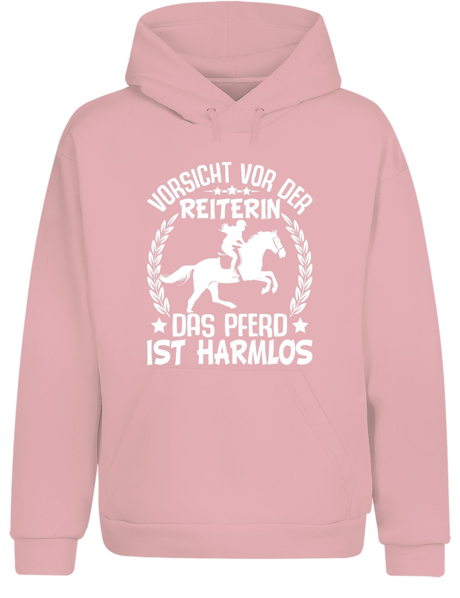 Vorsicht vor der Reiterin Hoodie Kapuzenpullover Unisex - tshirtladen - Hoodie