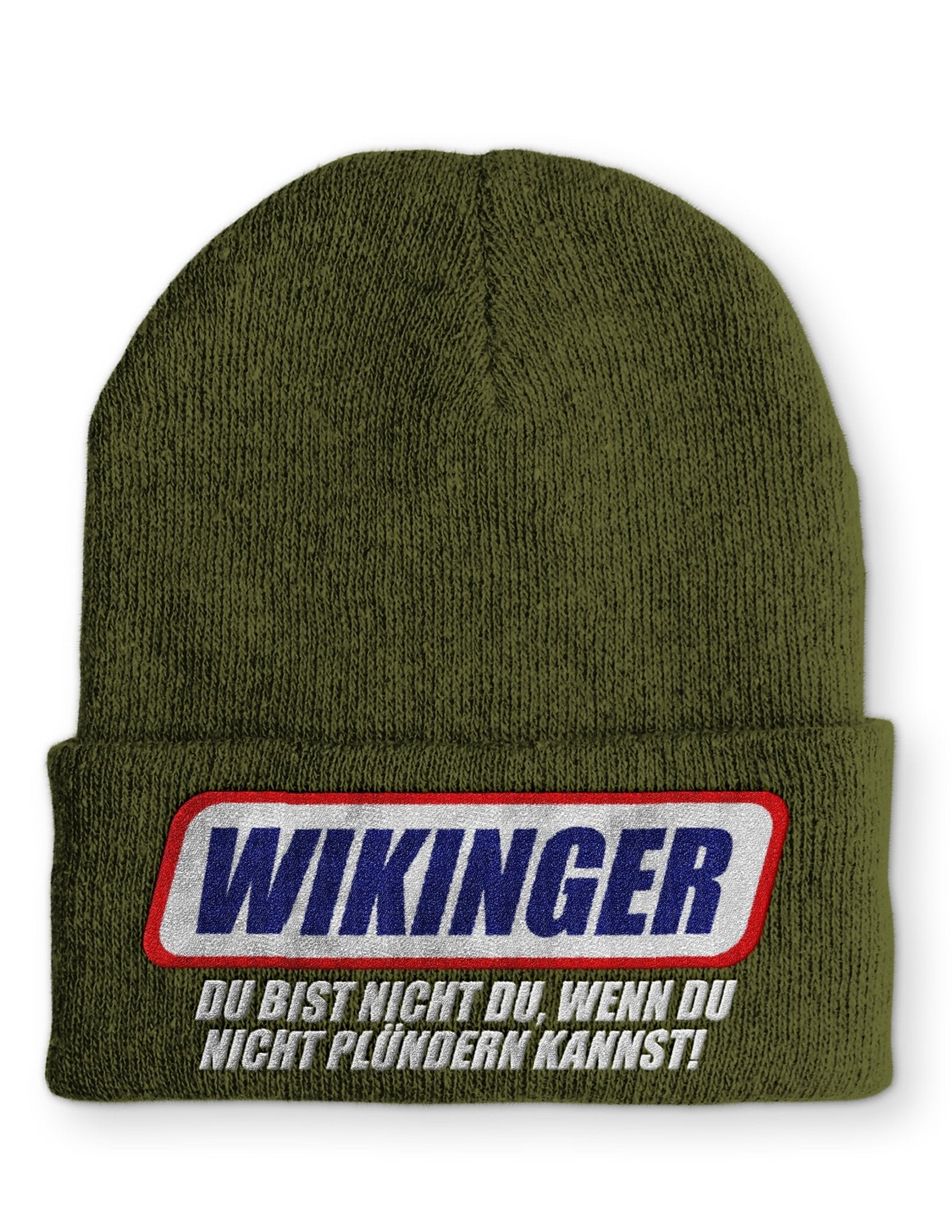 Wikinger Beanie Mütze mit Spruch - tshirtladen - Mütze
