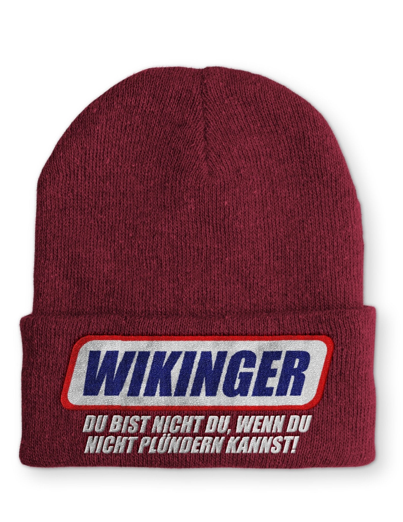 Wikinger Beanie Mütze mit Spruch - tshirtladen - Mütze
