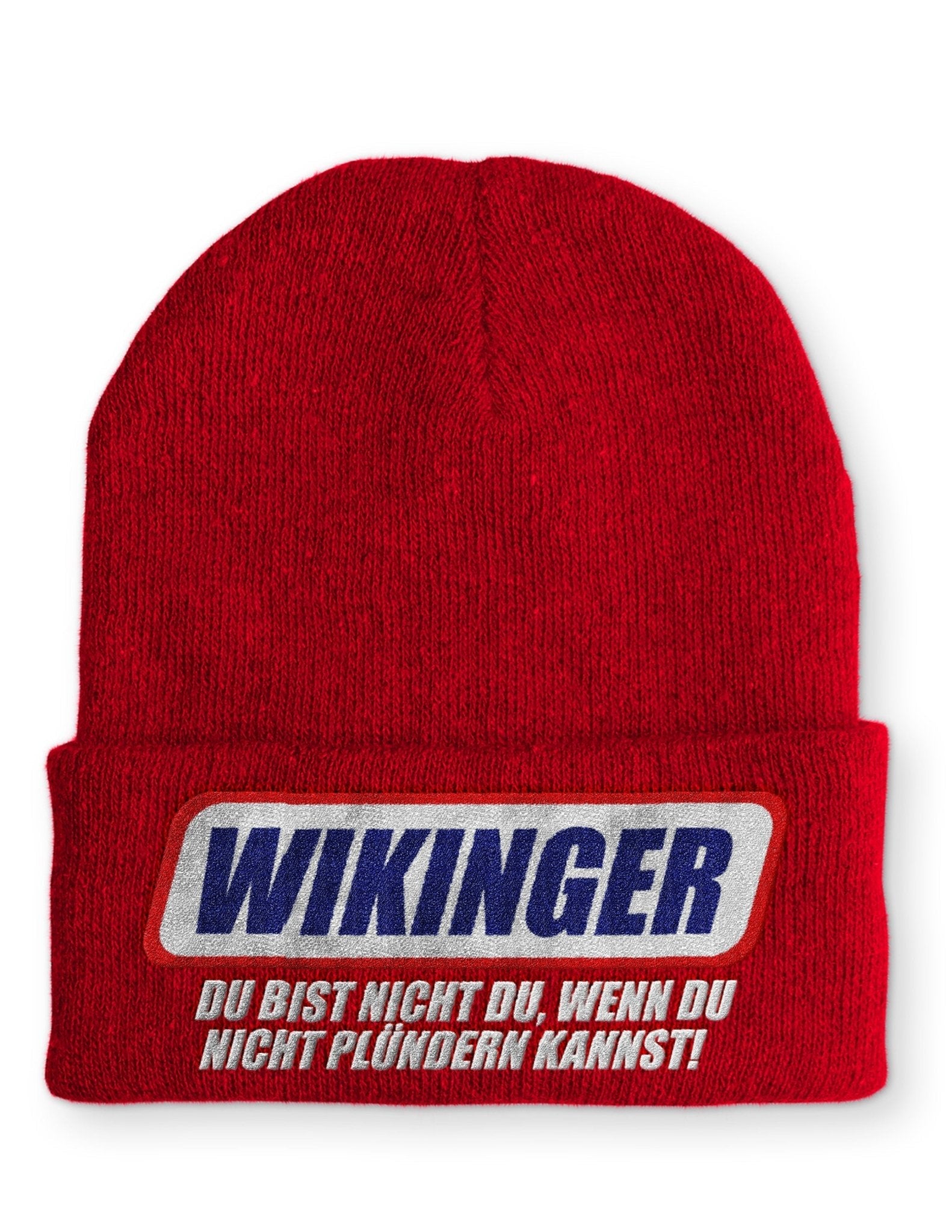 Wikinger Beanie Mütze mit Spruch - tshirtladen - Mütze