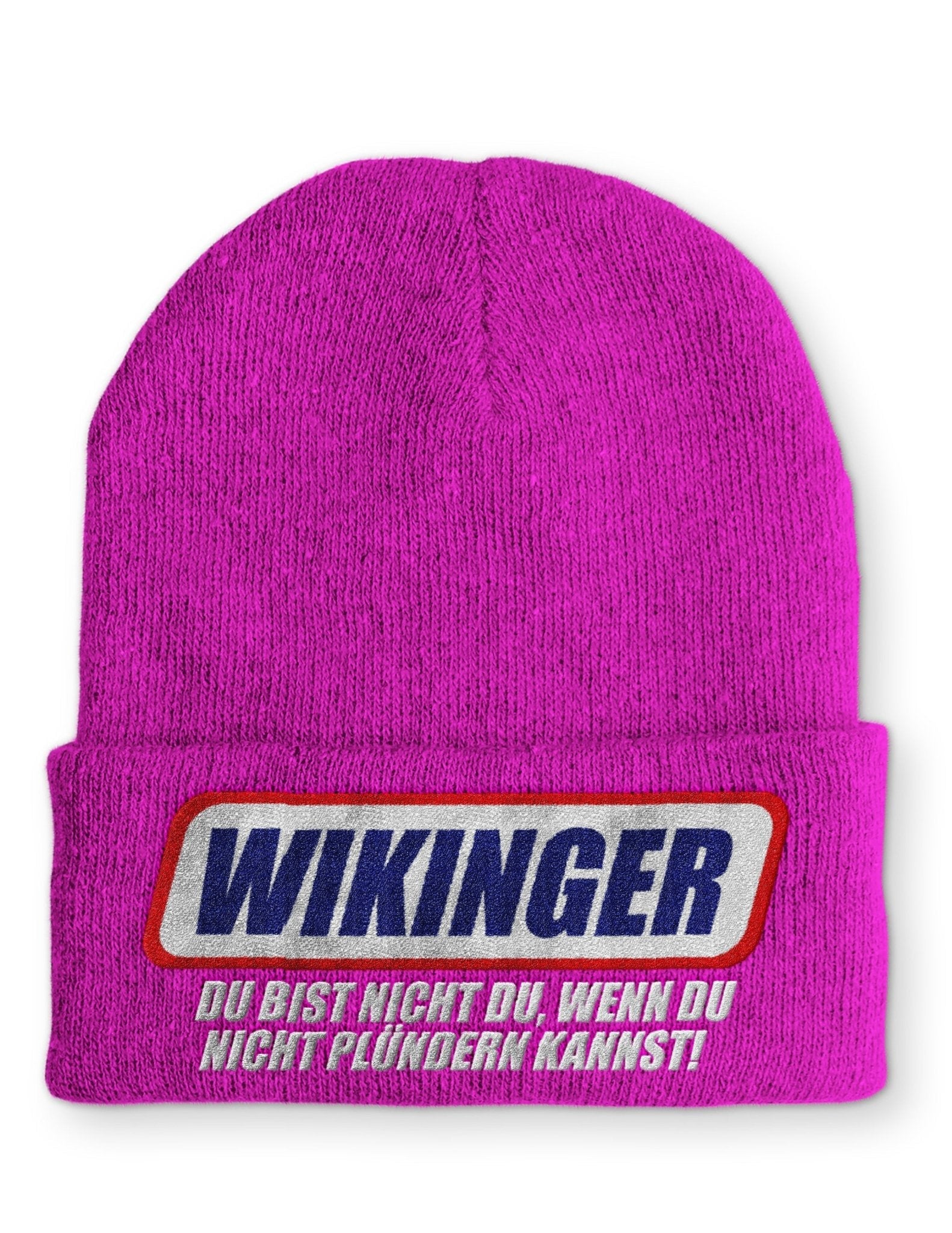 Wikinger Beanie Mütze mit Spruch - tshirtladen - Mütze