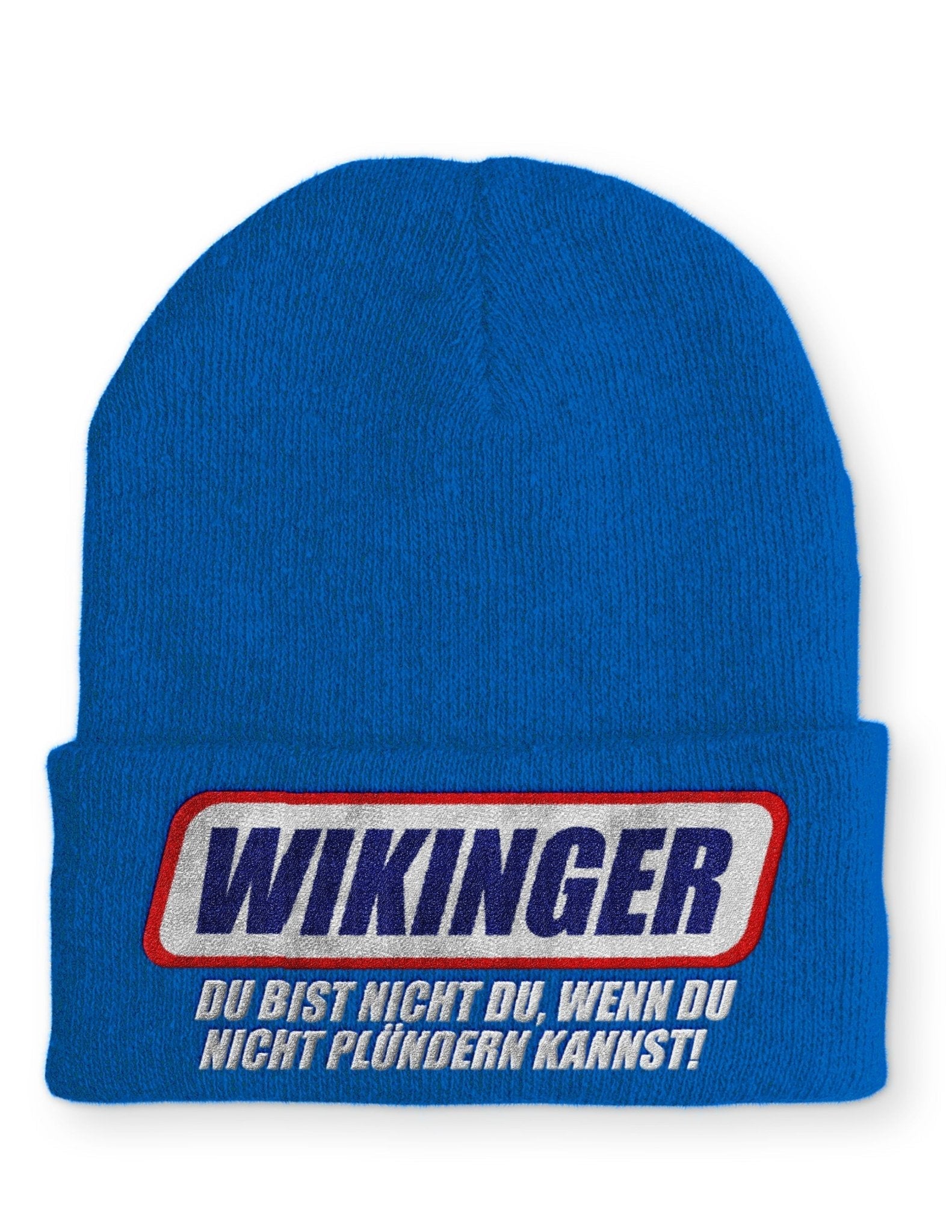 Wikinger Beanie Mütze mit Spruch - tshirtladen - Mütze