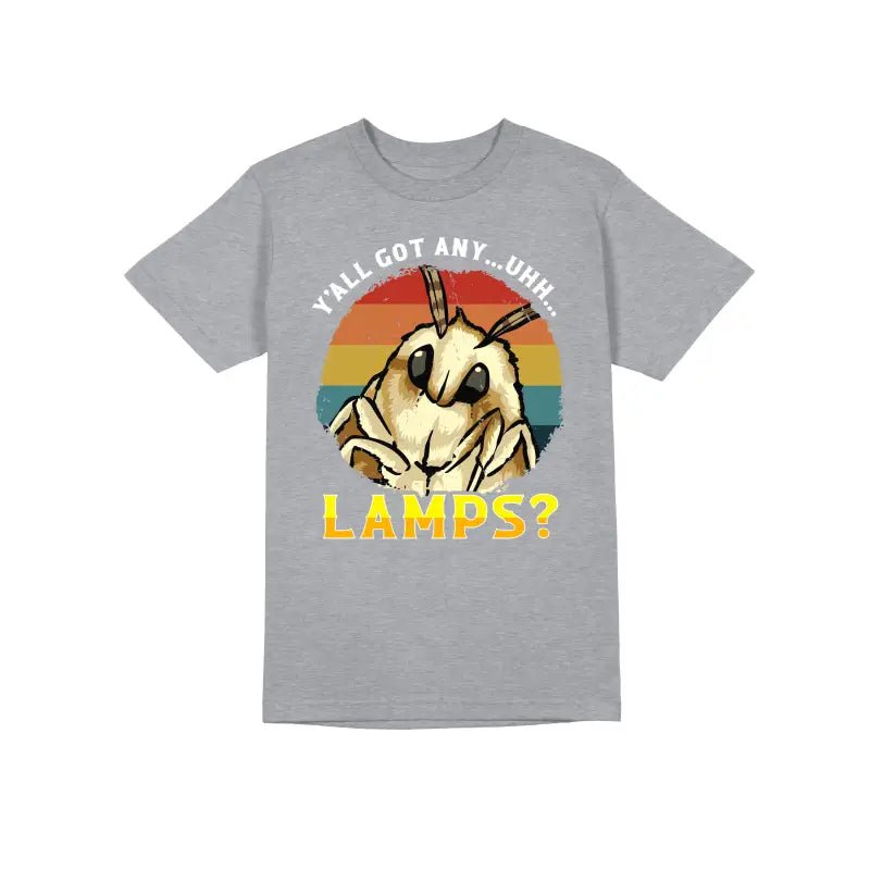 Y'all got any... uhhh... Lamps? Motten Tierfan Herren Unisex T-Shirt - Schwarzer - Kaffee
